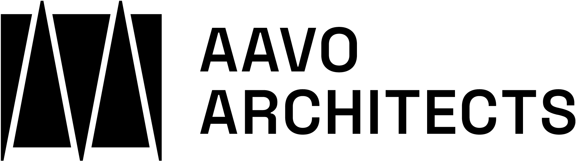 logo AAVO - black